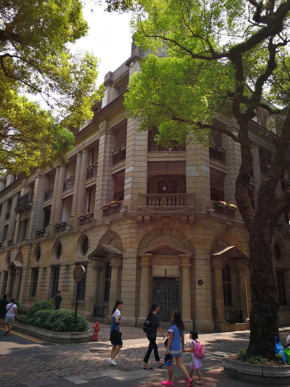 沙面旅游景点攻略图