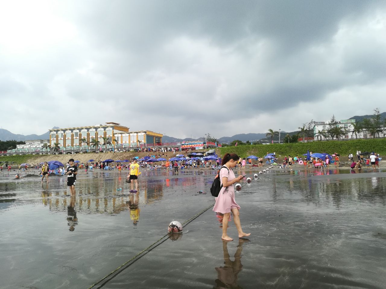 黑沙湾海浴场旅游景点攻略图