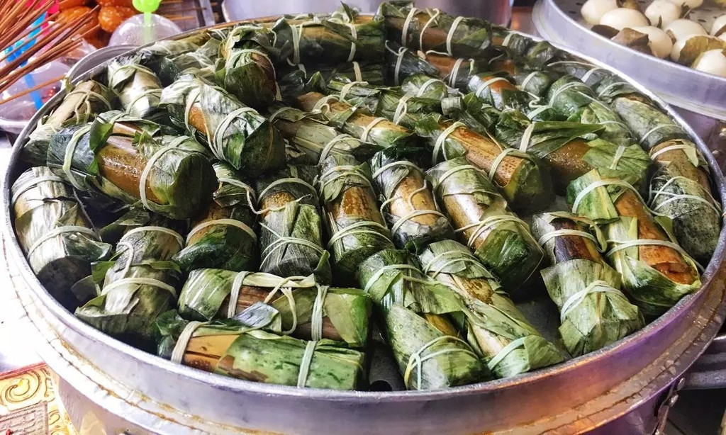 糖油粑粑红油串串还有叶儿粑图片