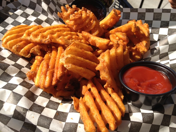 best waffle fries i"ve had in   long time!