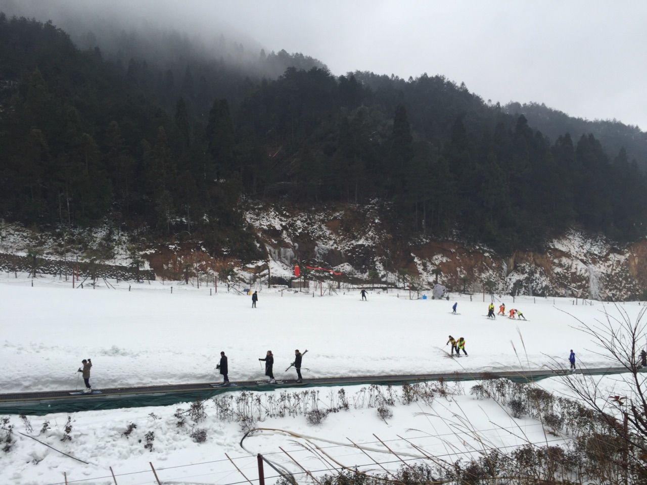 【携程攻略】文成绿水尖滑雪场好玩吗,文成绿水尖滑雪