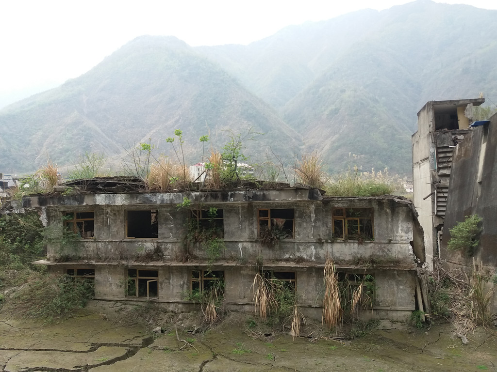 北川老县城地震遗址三个半小时参观记
