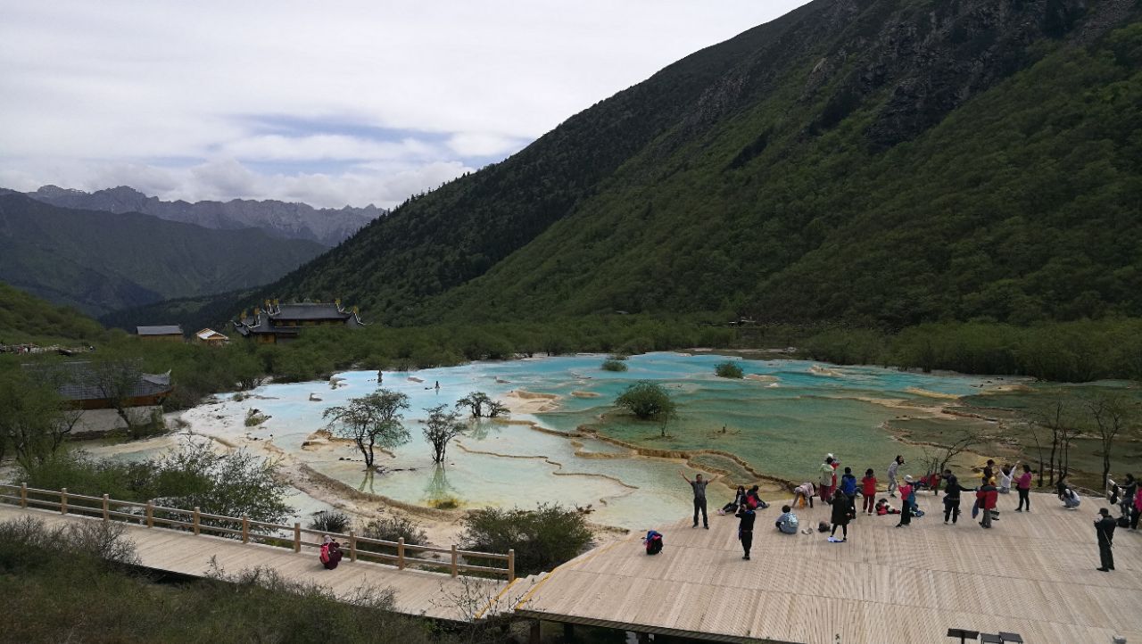 黄龙风景名胜区旅游景点攻略图