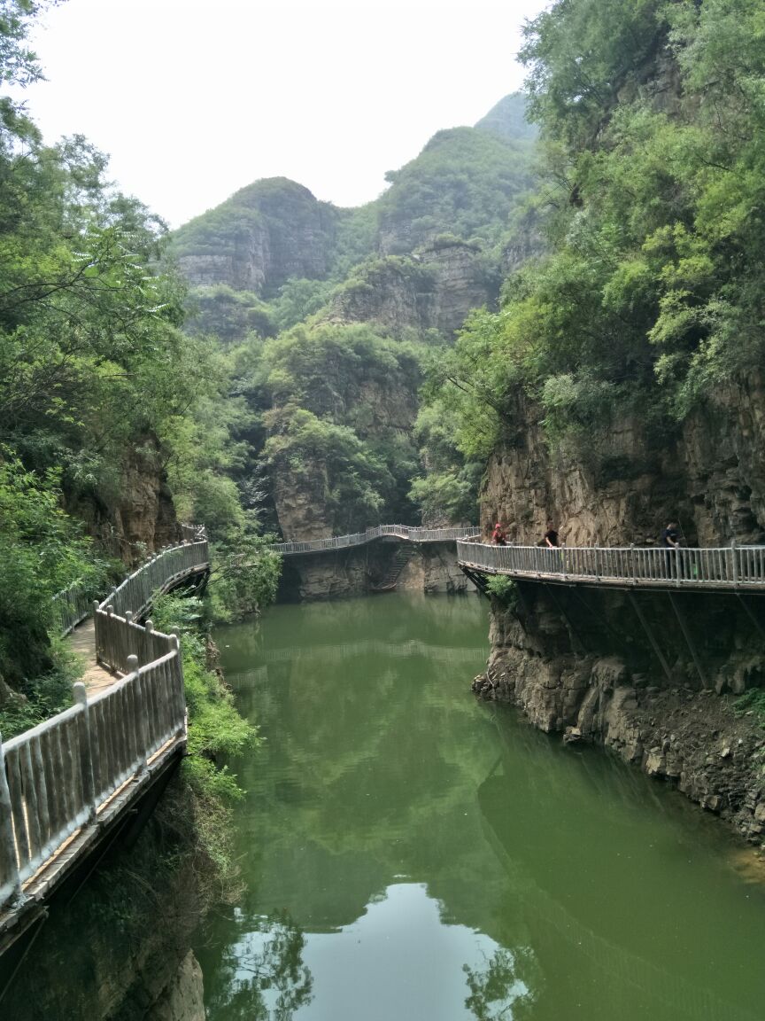 全胜峡,因全胜庄大峡谷而得名,全胜峡景区,位于河北省唐县