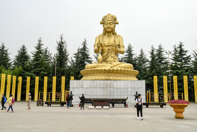 法门寺文化景区1——佛光大道