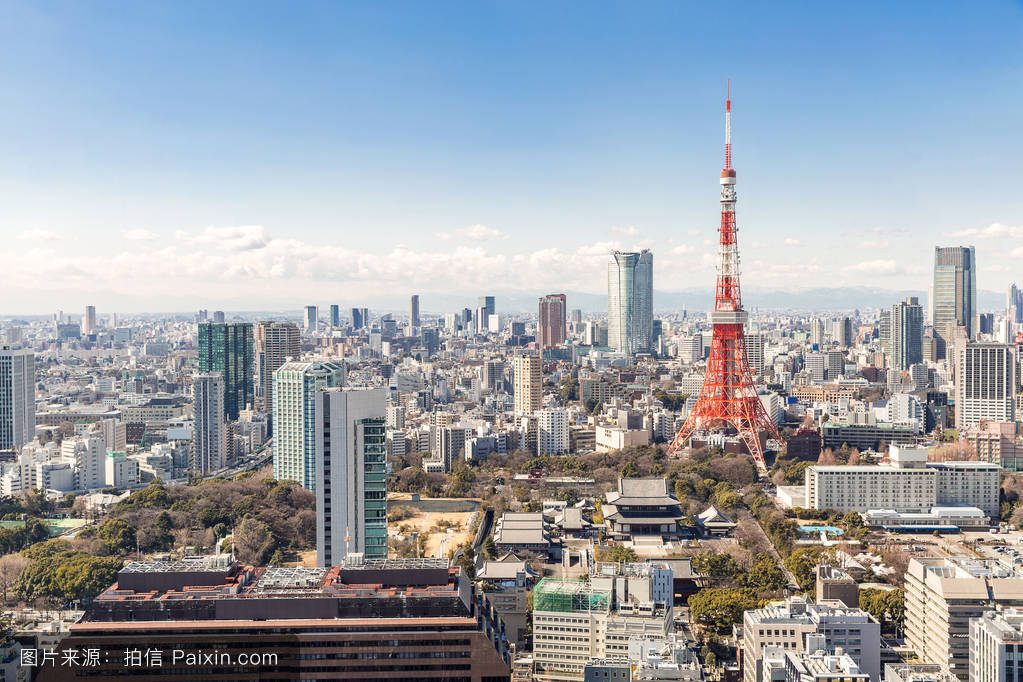 东京塔(日语:东京タワー)是东京地标性建筑物,位于东京都港区芝公园