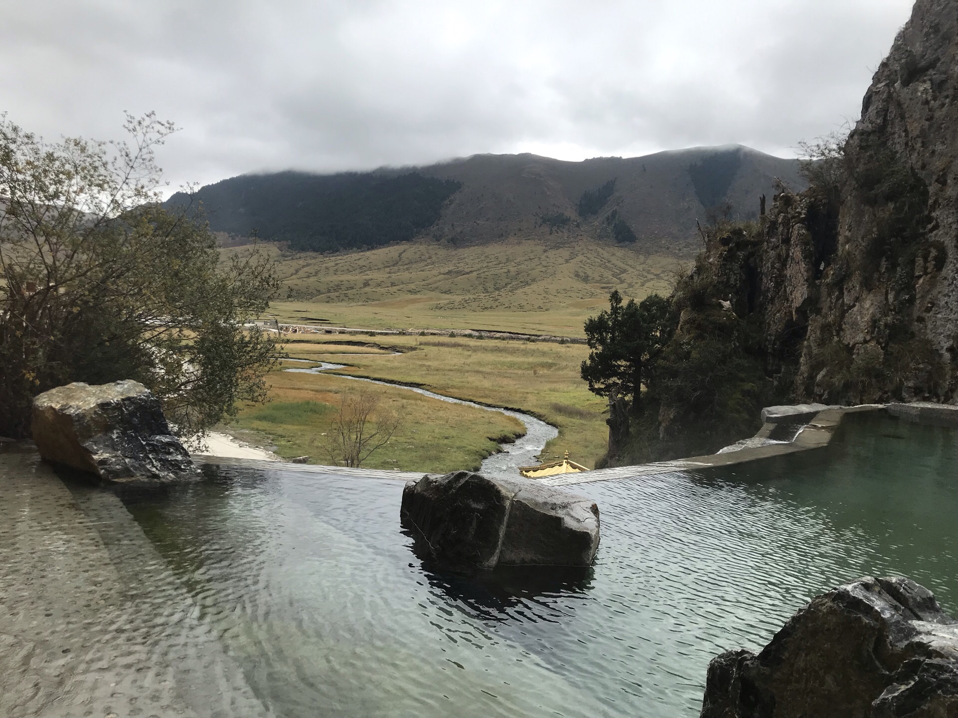 若尔盖花湖温泉谷旅游景点攻略图