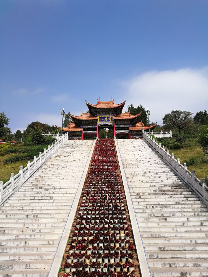 【携程攻略】弥勒锦屏山风景区景点,非常有意义,天气