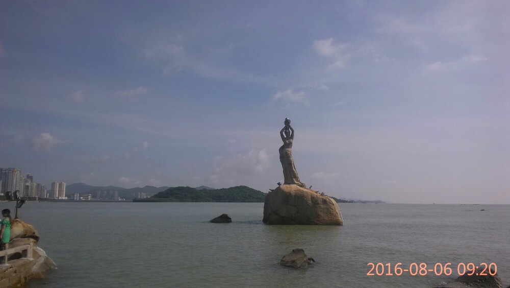 珠海渔女旅游景点攻略图