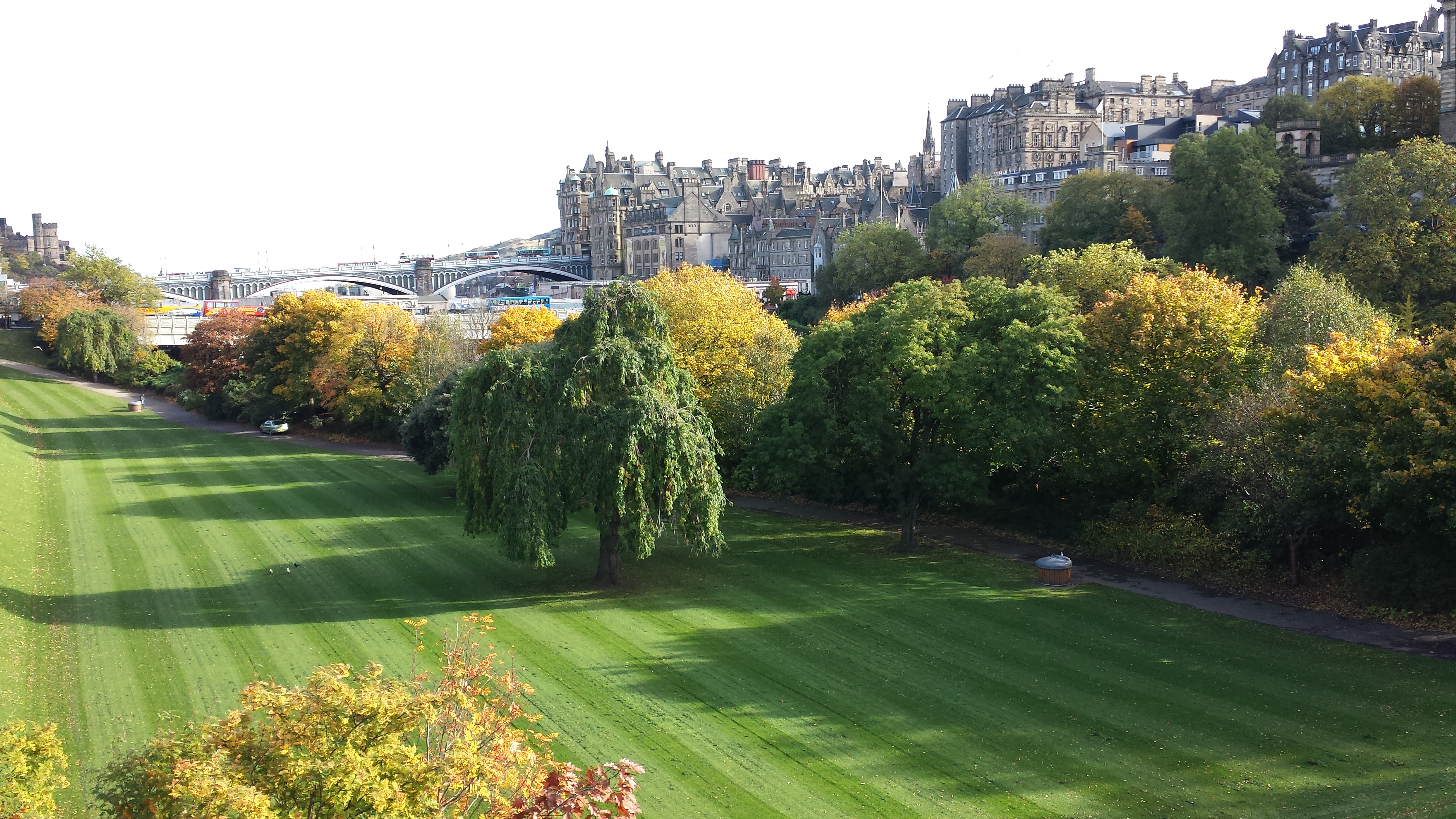 王子街花园princes street gardens