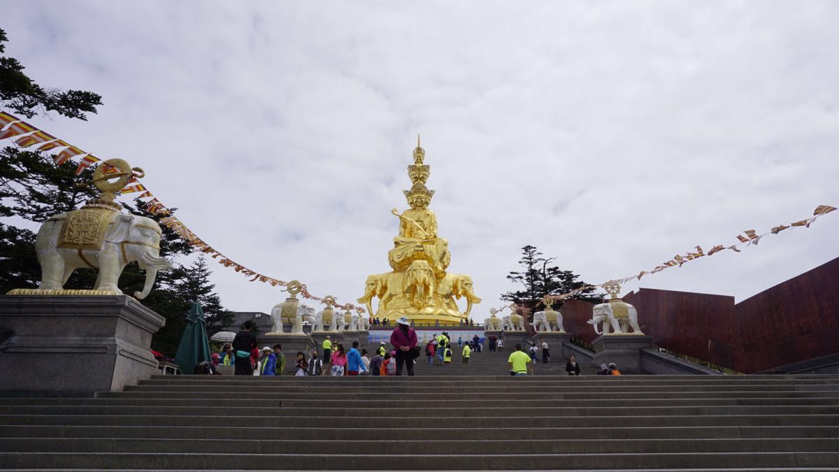 峨眉山旅游景点攻略图
