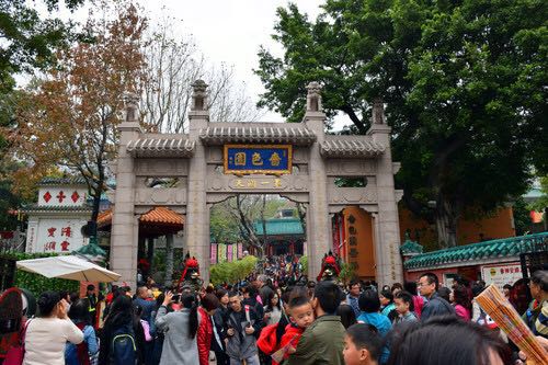 黄大仙发财符彩图