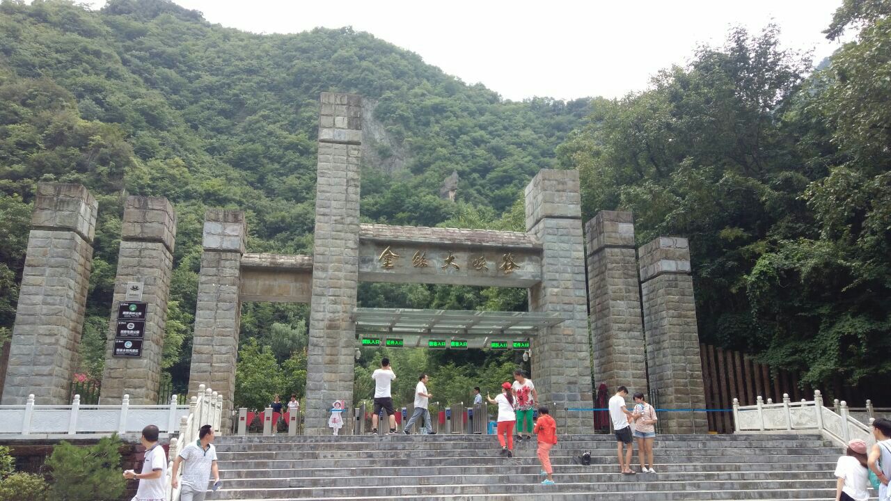 金丝峡景区旅游景点攻略图