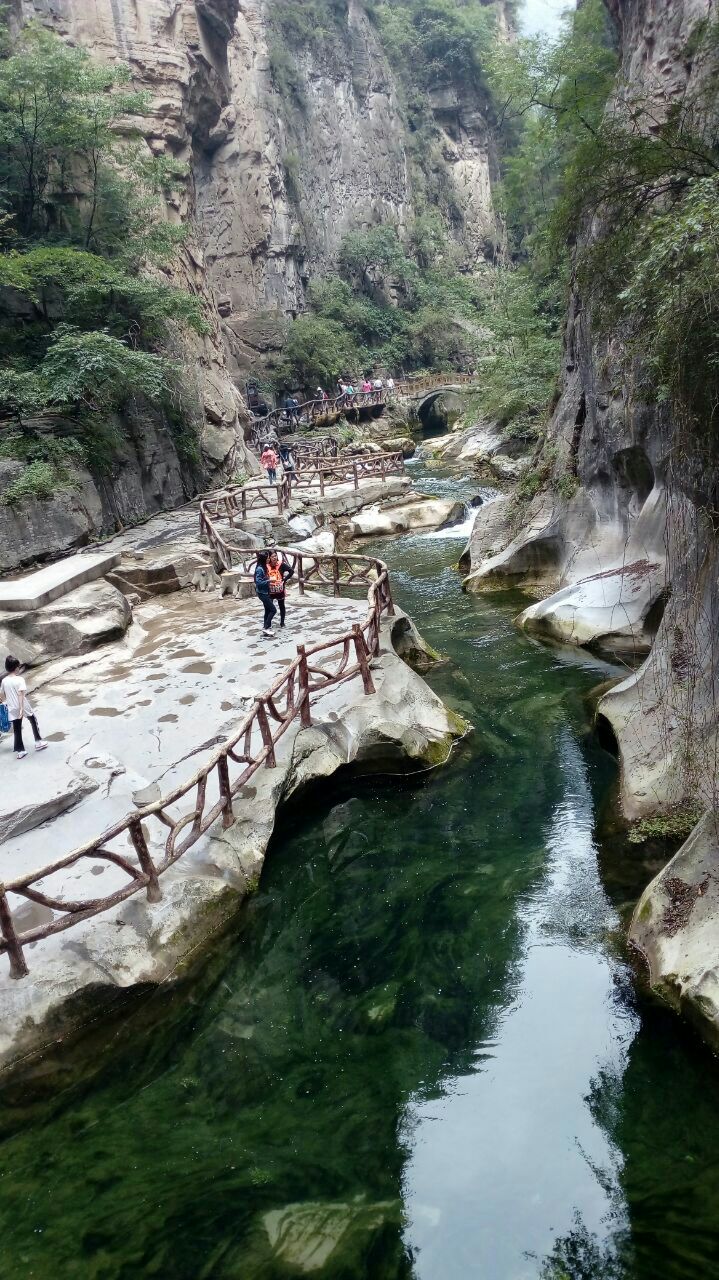 八泉峡旅游景点攻略图