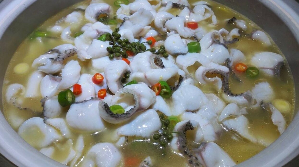 青花椒砂锅鱼(莘庄龙之梦店)
