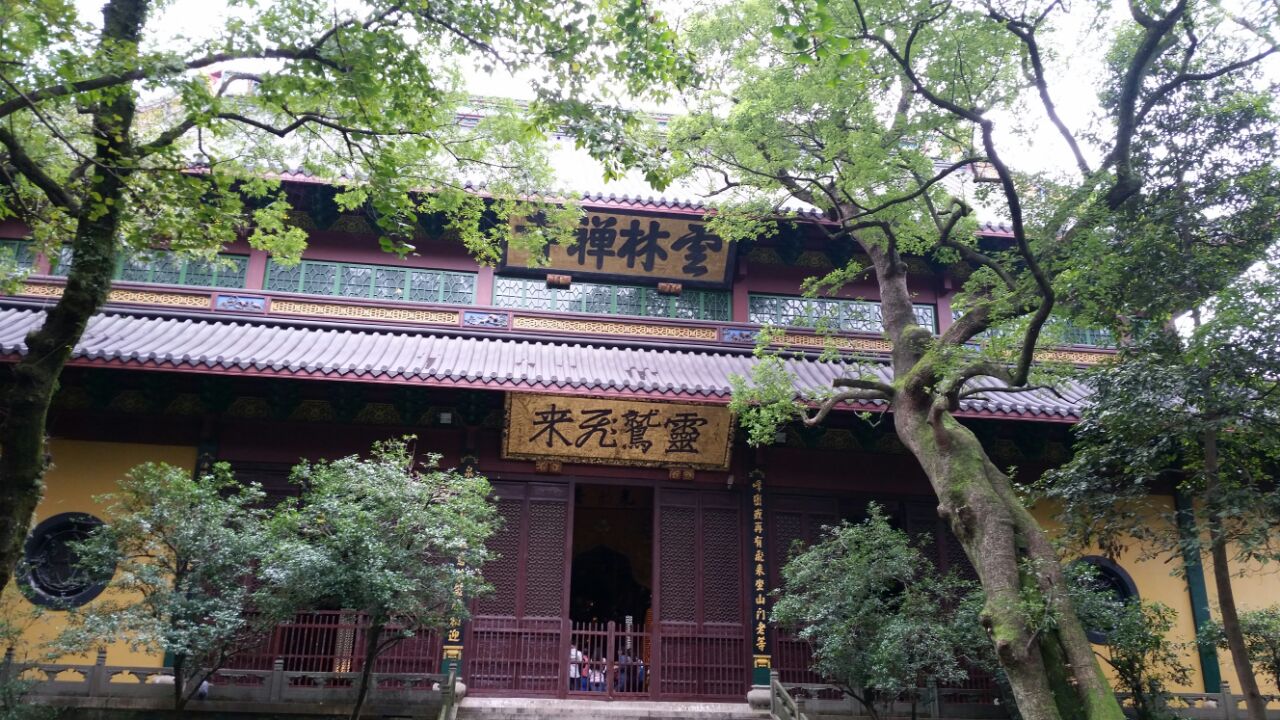 灵隐寺是个大景区,包括飞来峰,北高峰和三大寺庙,各有千秋.