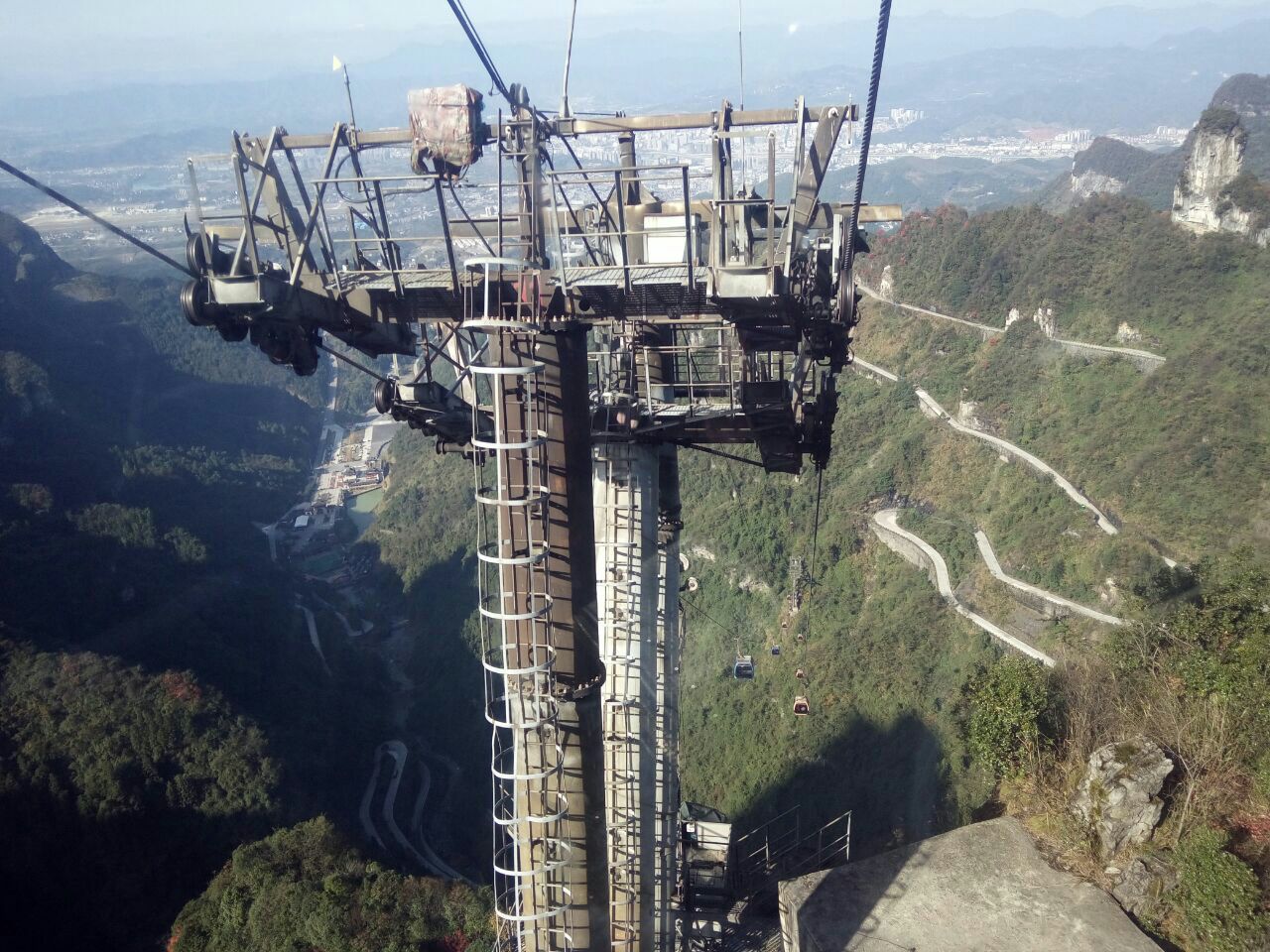 天门山索道