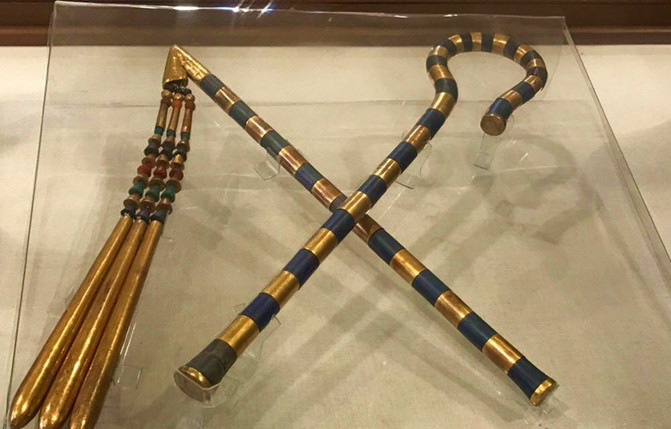 图坦卡蒙法老的权杖