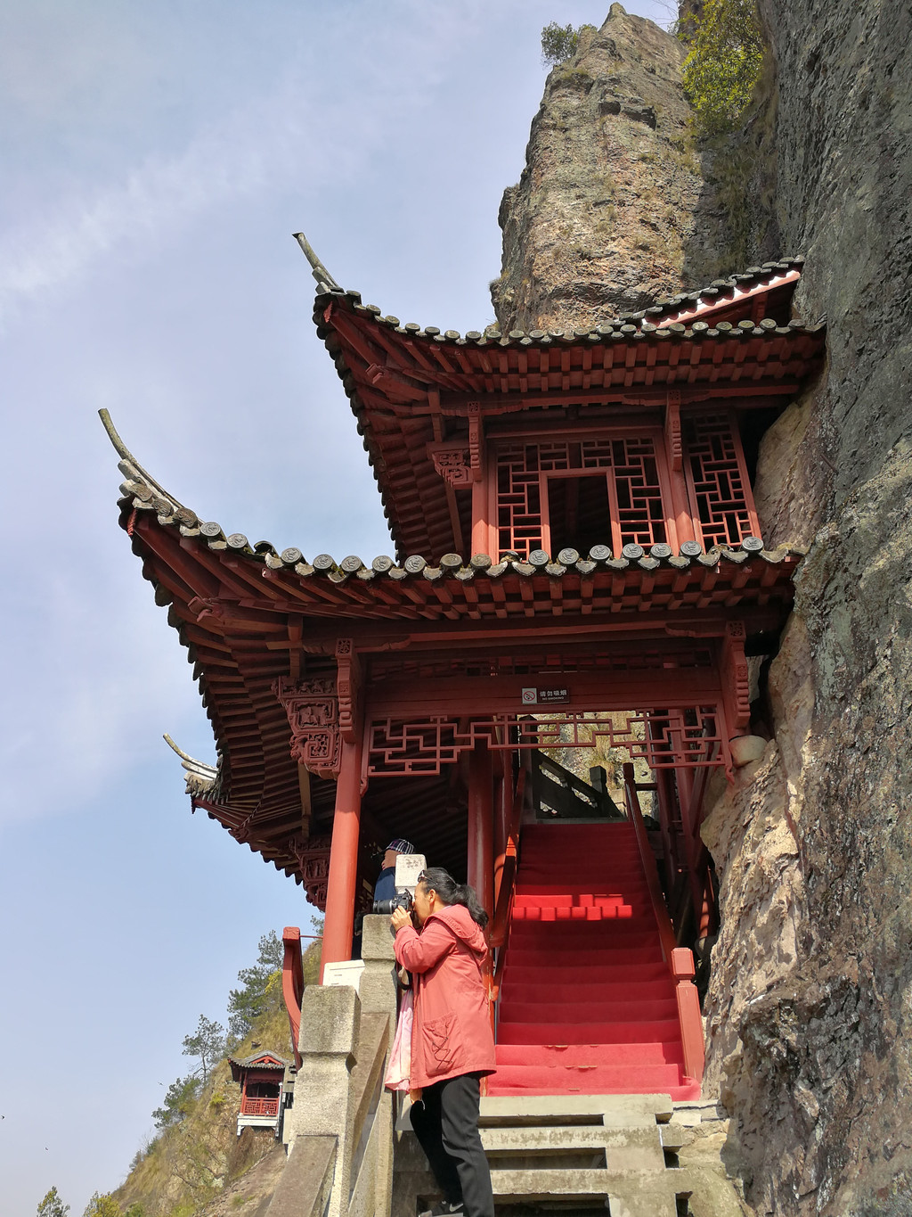 春季自驾游34:建德—大慈岩悬空寺