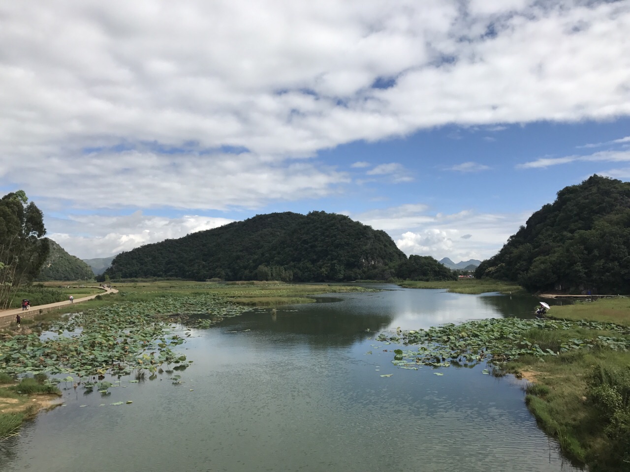 普者黑旅游景点攻略图