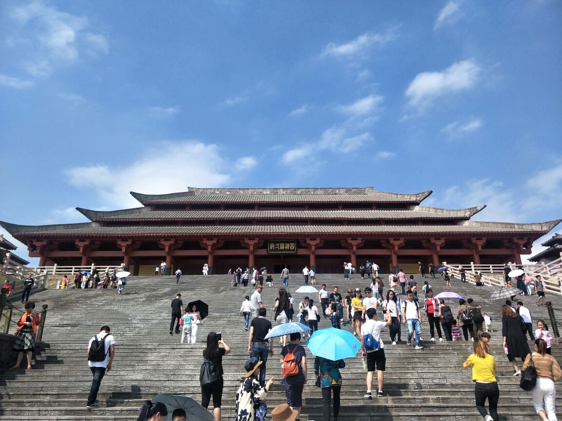 横店影视城秦王宫景区好玩吗,横店影视城秦王宫景区样