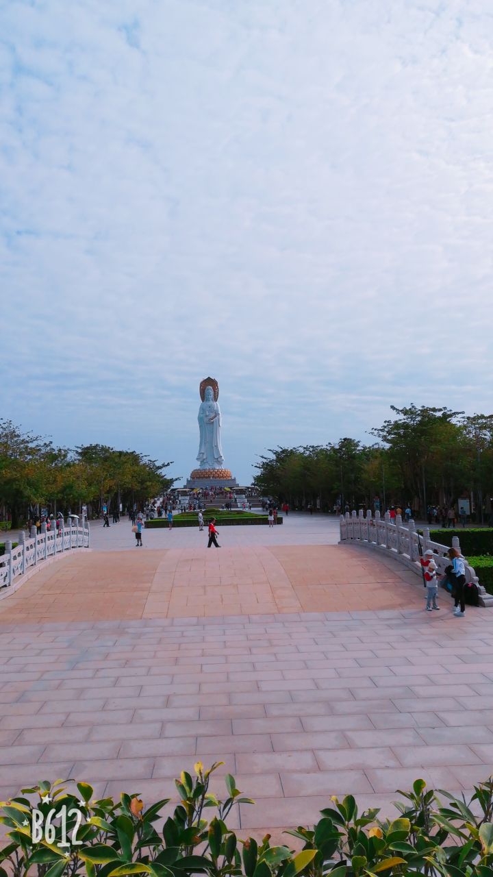 南山海上观音旅游景点攻略图