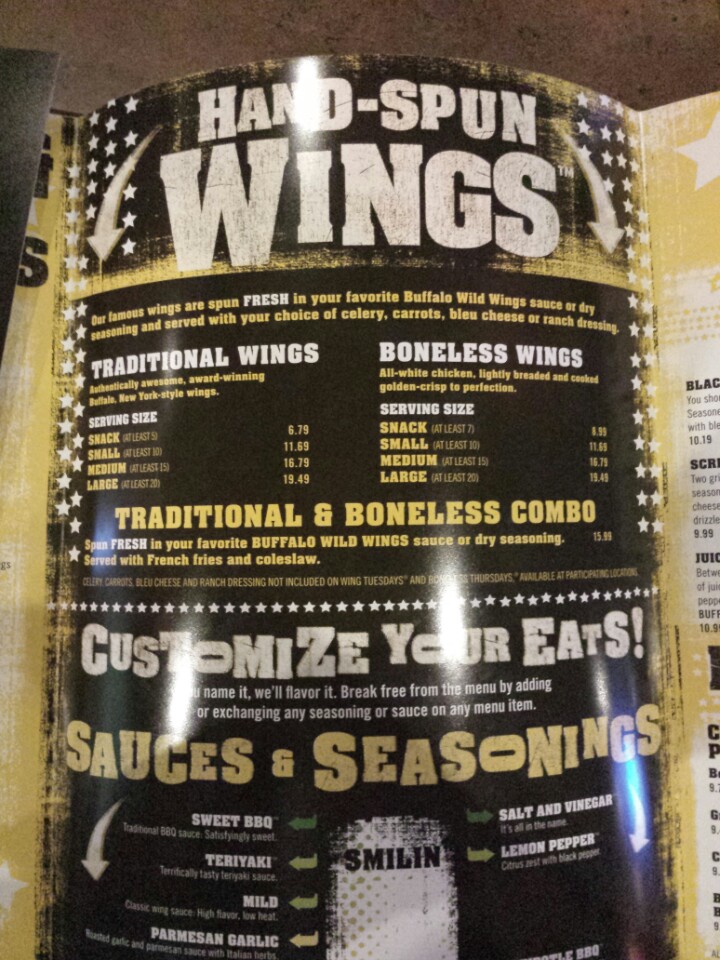 buffalo wild wings