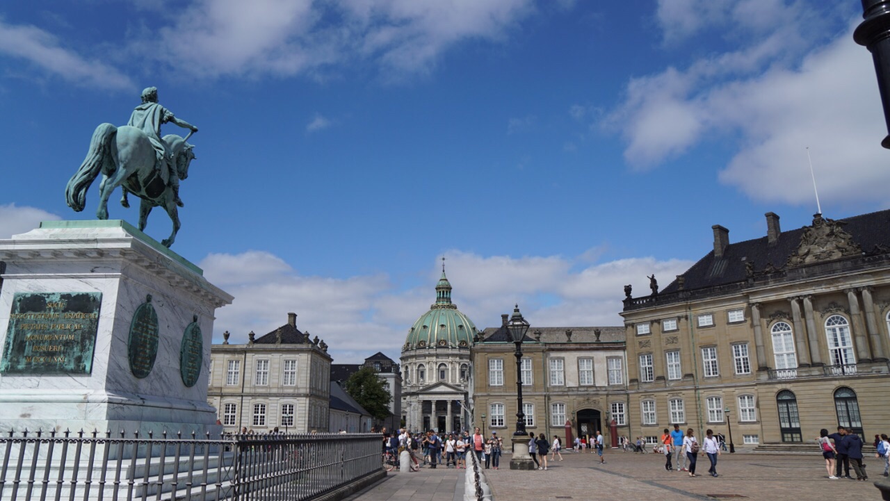 哥本哈根阿美琳堡宫好玩吗,哥本哈根阿美琳堡宫景点样