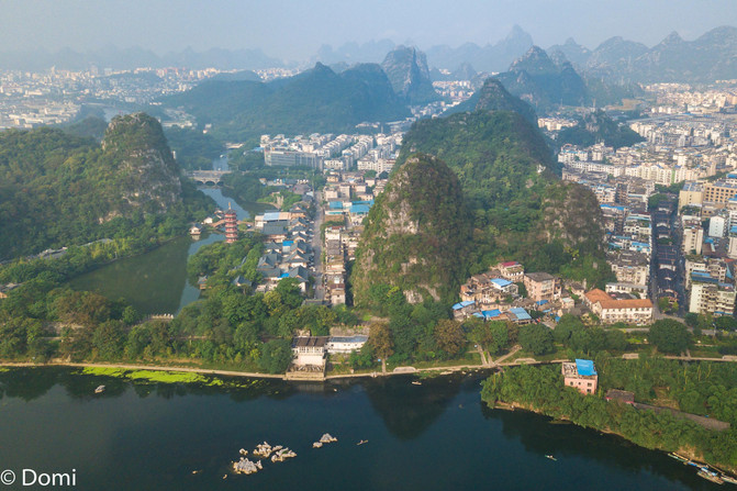 day  :悠悠桂林,不忘山水〔虞山公园,叠彩山,漓江-象鼻山,七星公园