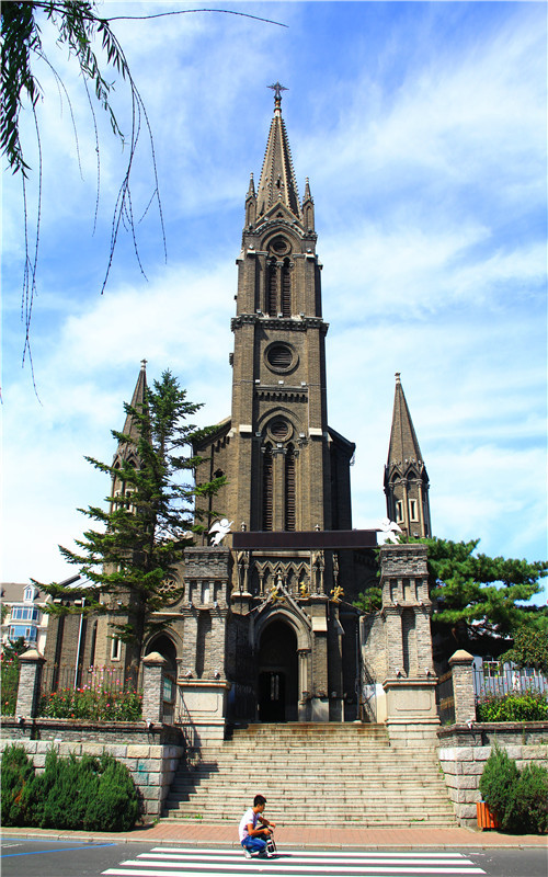 吉林省休闲之旅;吉林市风采,松花湖, 北山公园,松花江边,天主教堂【第