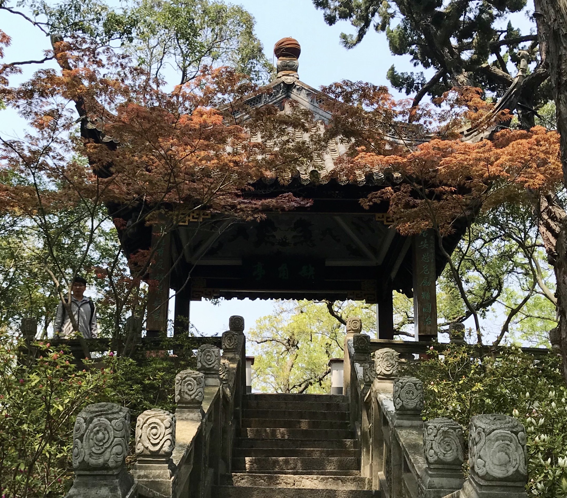 上海古猗园,位于嘉定南翔古镇,始建于明朝嘉靖年间,是上海五大古典