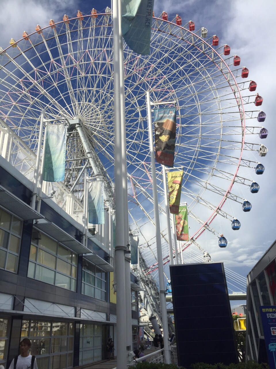 大阪天保山大摩天轮好玩吗,大阪天保山大摩天轮景点样