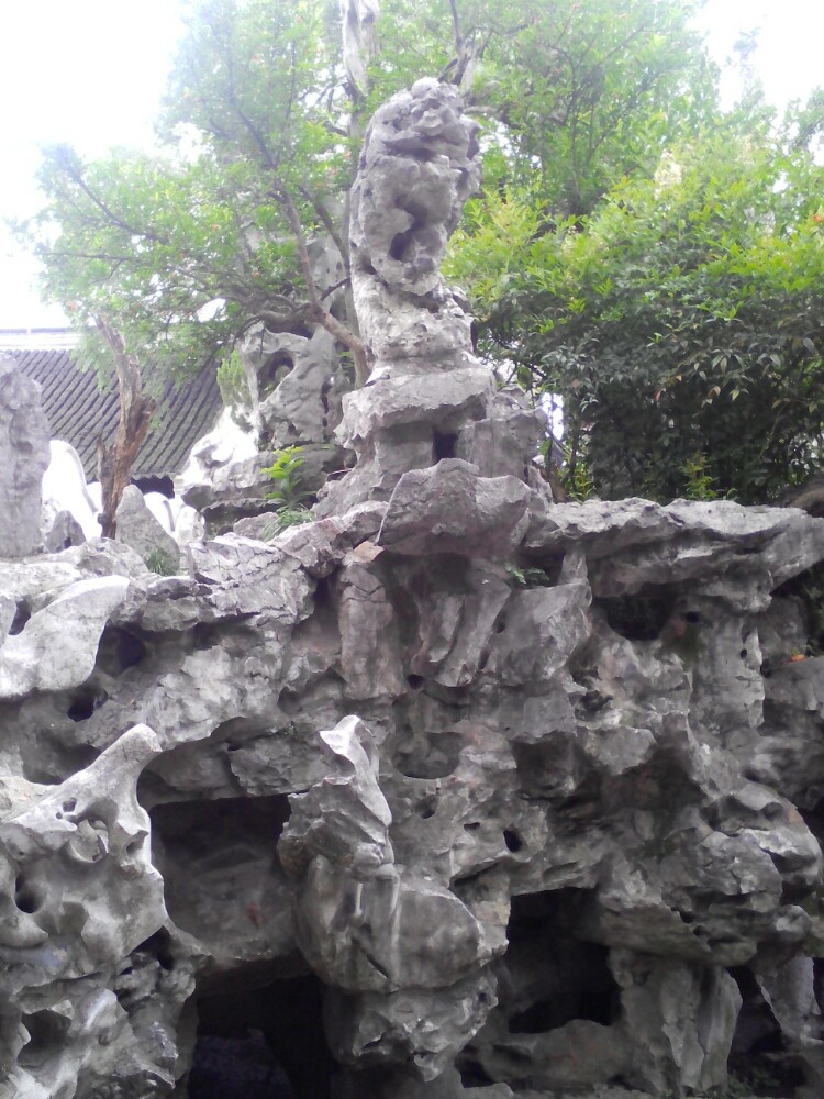 【携程攻略】苏州狮子林景点,石头多,就是假山,不是很大,逛一个小时就