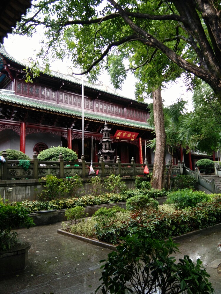 【携程攻略】韶关南华寺景点,历史悠久的一座古寺,当时去的时候,刚