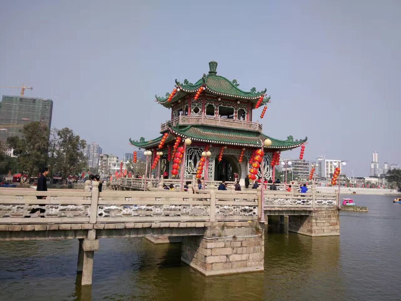 揭阳榕江西湖公园旅游景点攻略图