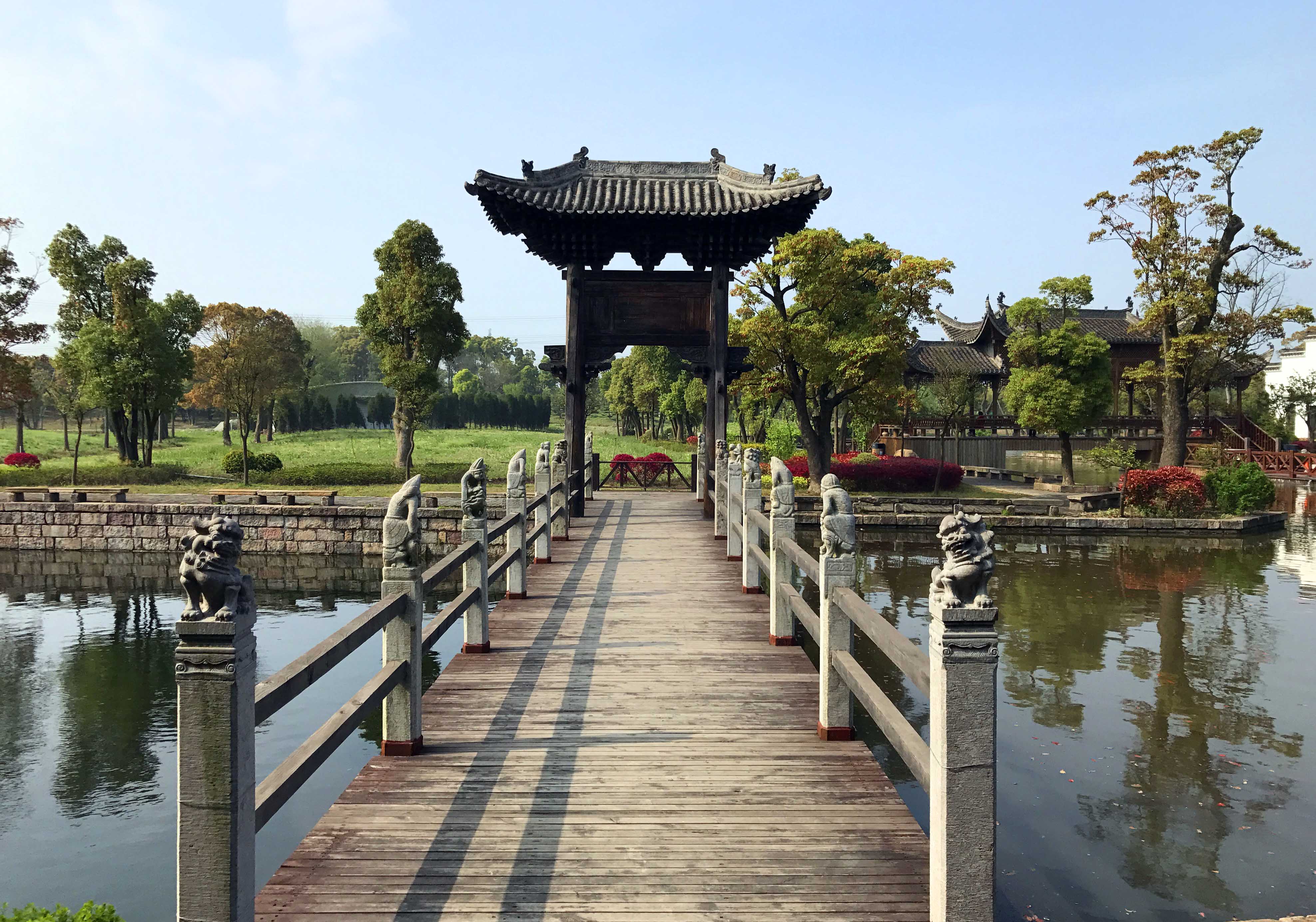 位于上海宝山区罗店镇的闻道园文化艺术中心是国家4a级文化旅游景区