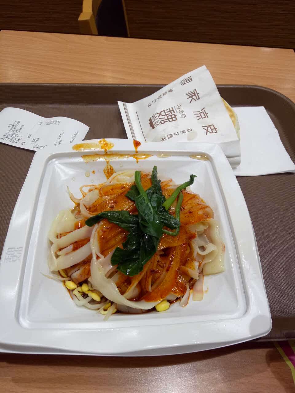 2022魏家凉皮(太华华润店)美食餐厅,凉皮好吃,米线也好吃,就是.