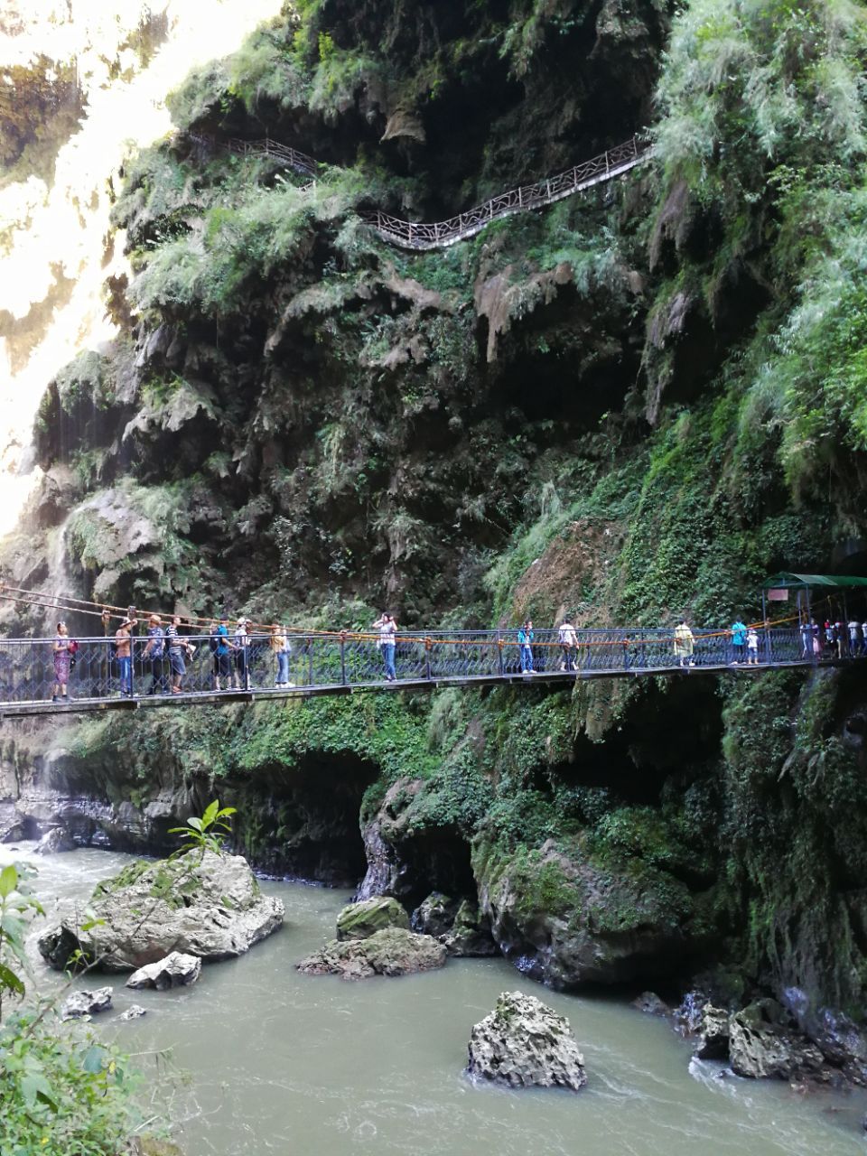 马岭河峡谷旅游景点攻略图