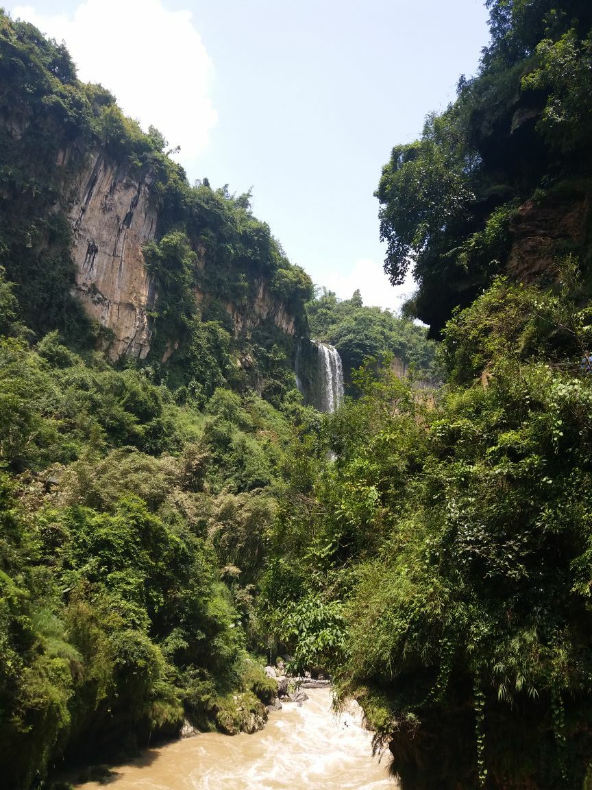 马岭河峡谷旅游景点攻略图