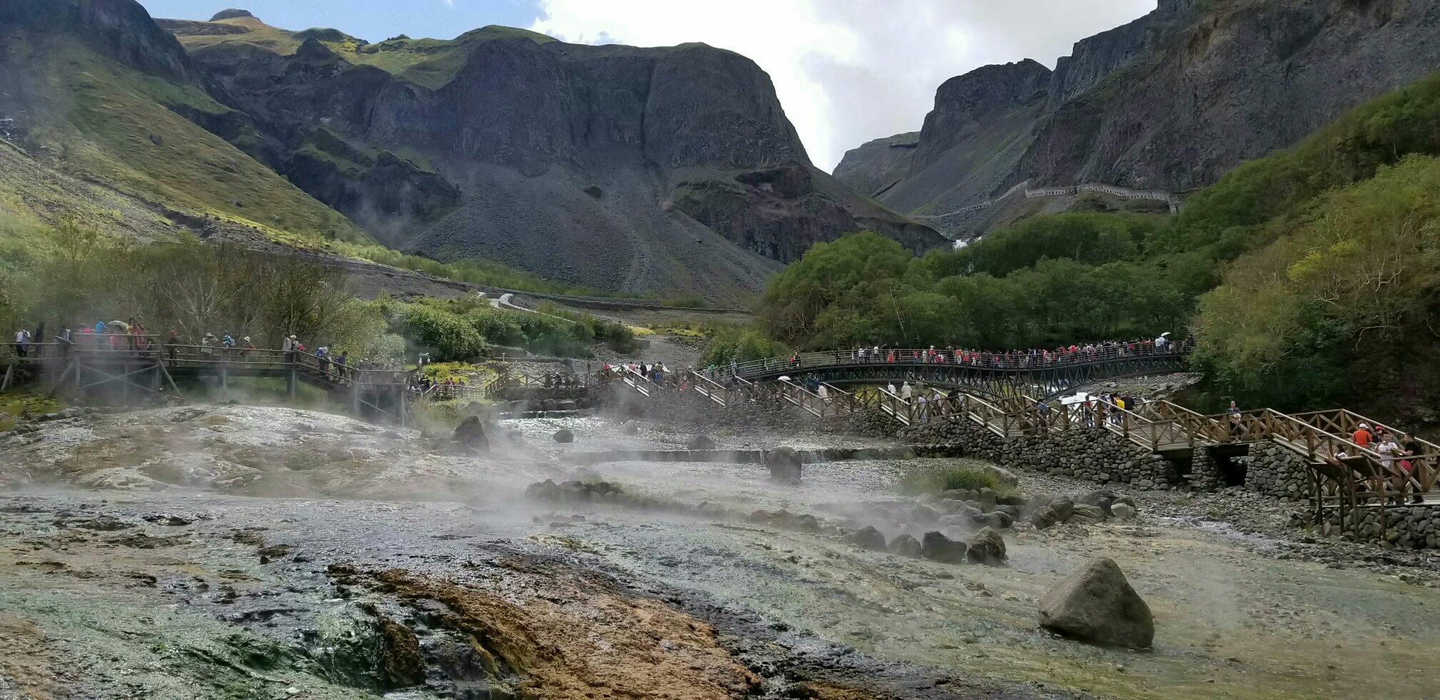 长白山景区旅游景点攻略图