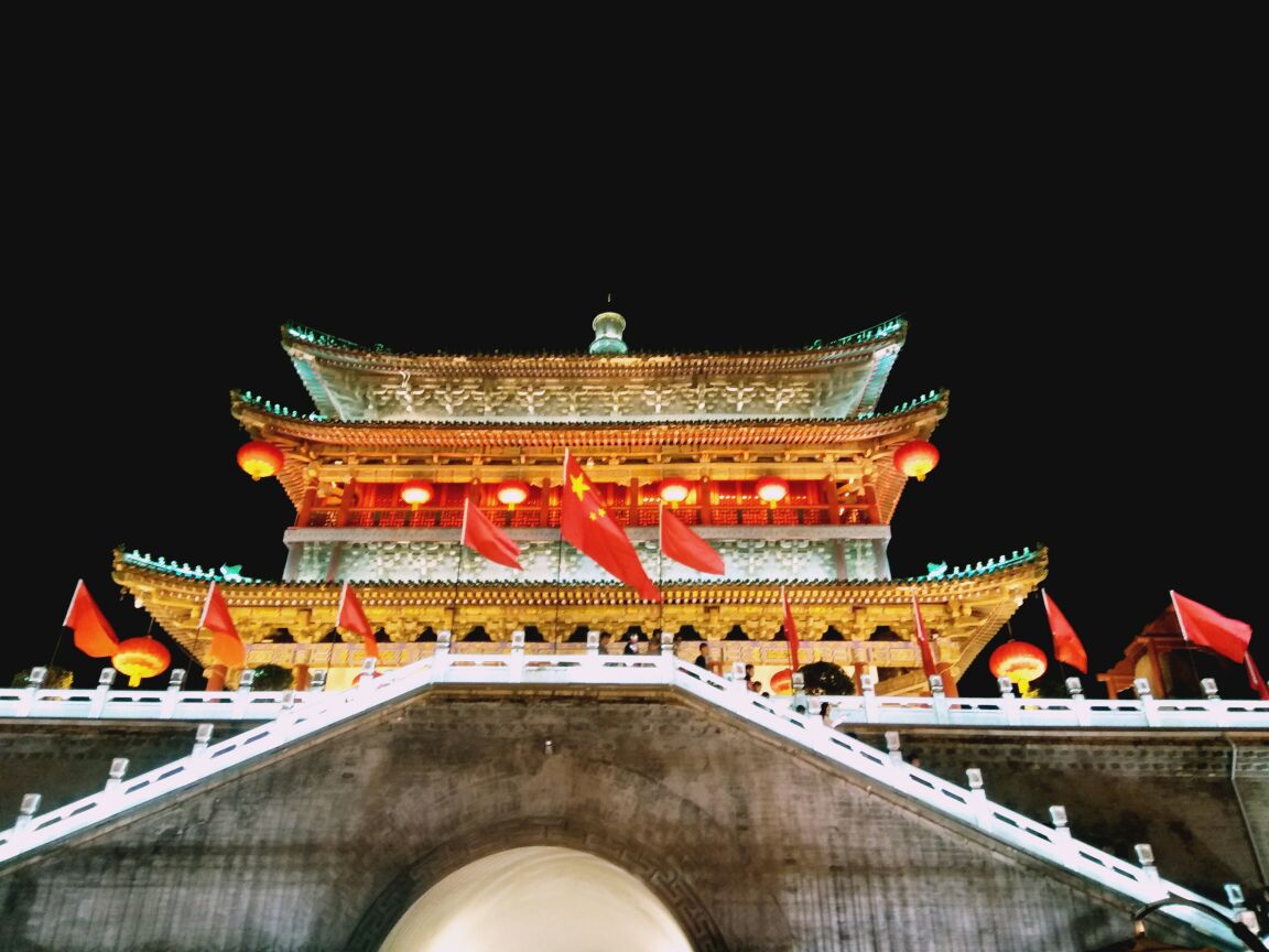 西安钟楼旅游景点攻略图