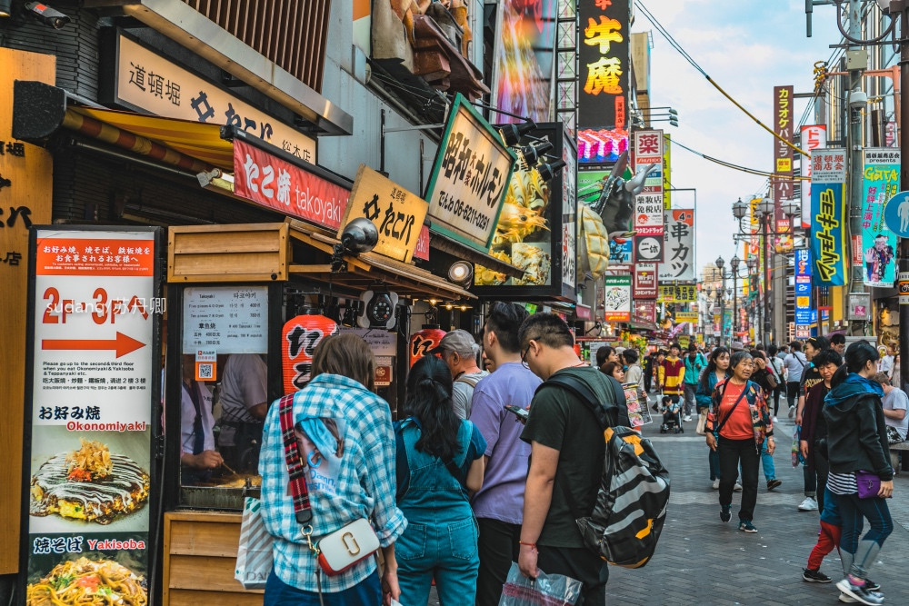 日本道顿堀:大阪最有名的美食街区,几乎被中国游客占领