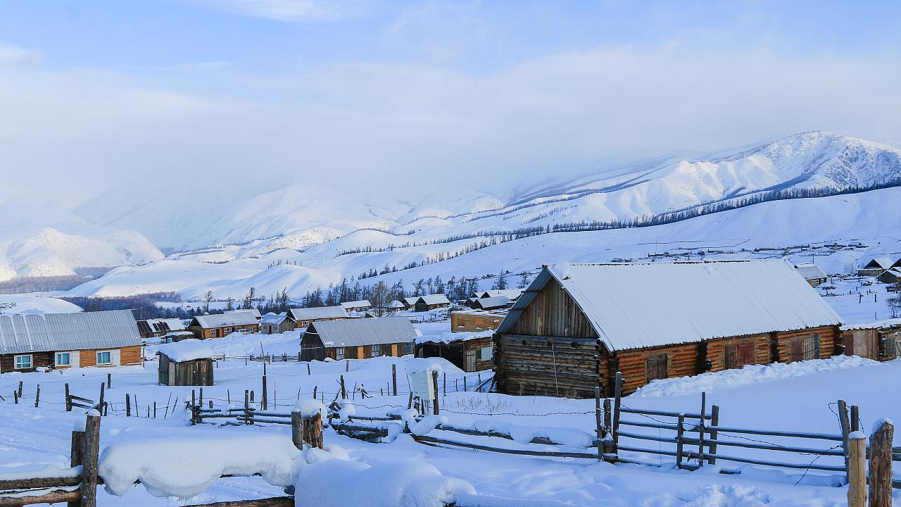 如果错过了秋色,喀纳斯的冬季雪景在等你