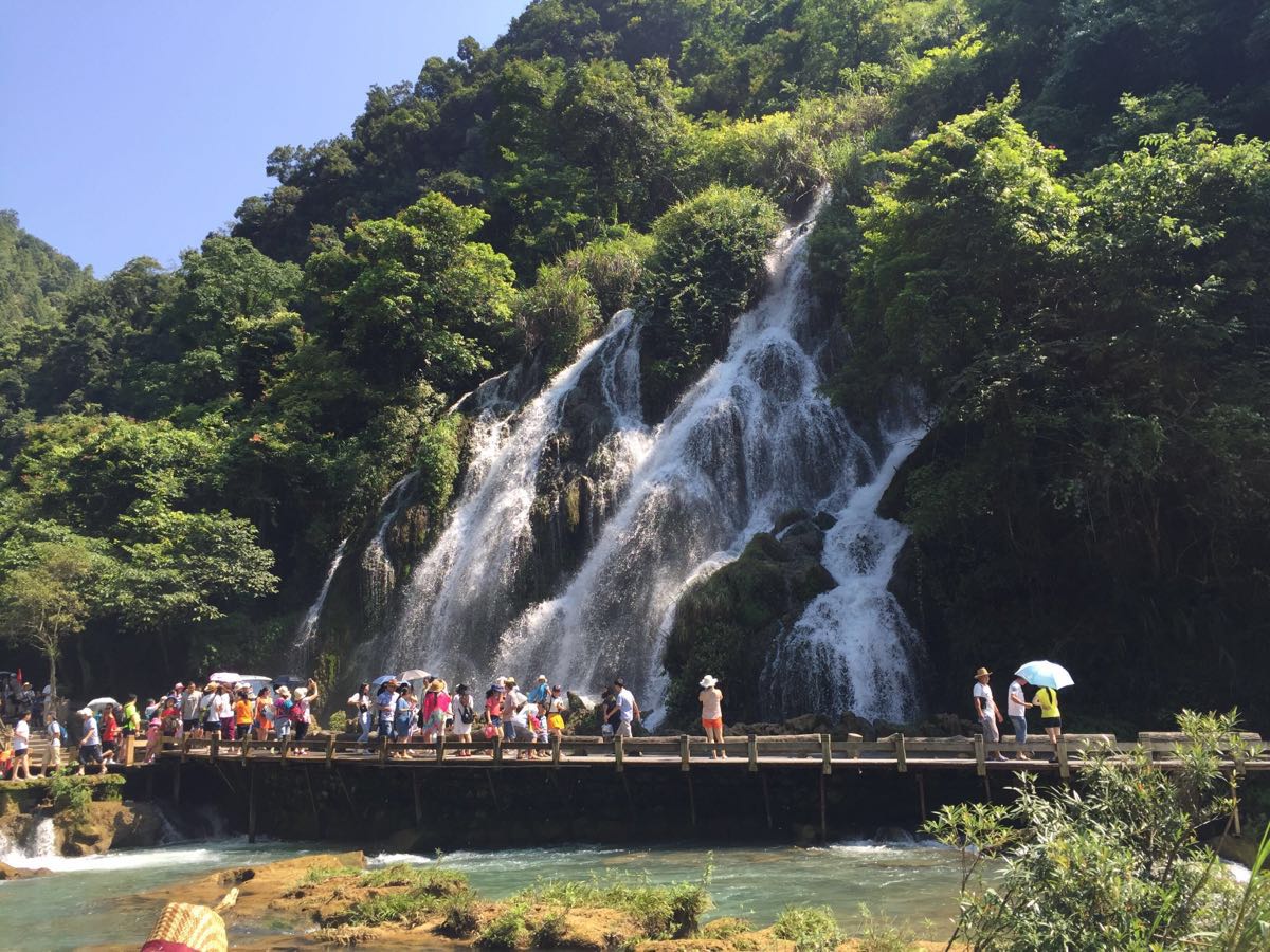 荔波小七孔景区旅游景点攻略图