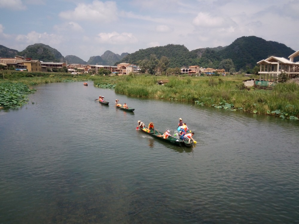 【携程攻略】普者黑风景区普者黑景区景点,普者黑不愧是喀斯特田园,山