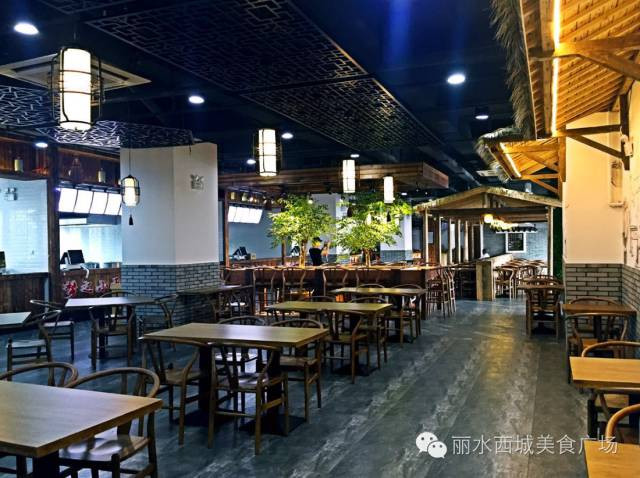 丽水西城美食美食记送餐员广场大悟图片