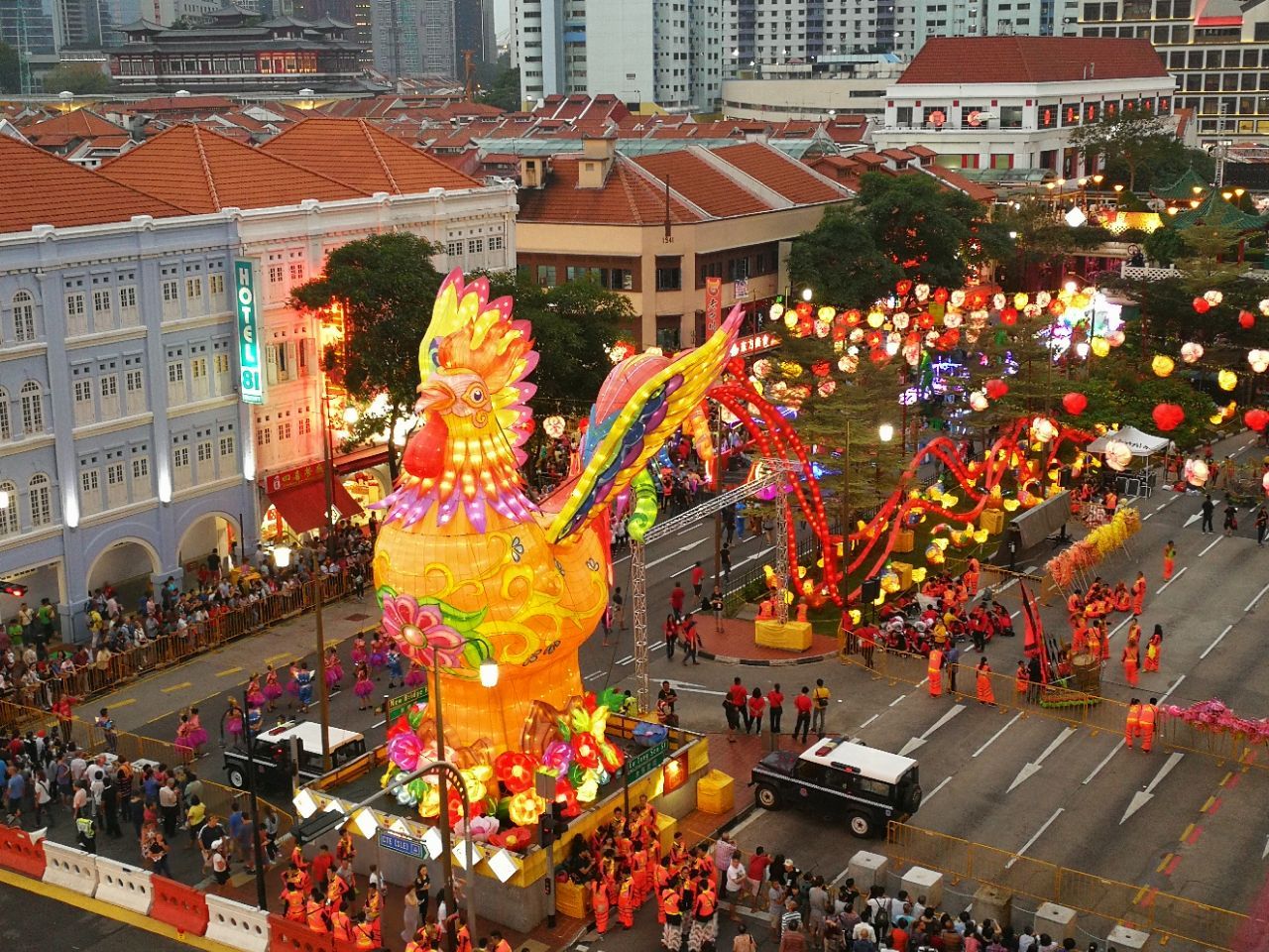 【携程攻略】新加坡牛车水景点,过年时去这里气氛最好,前几天还有个