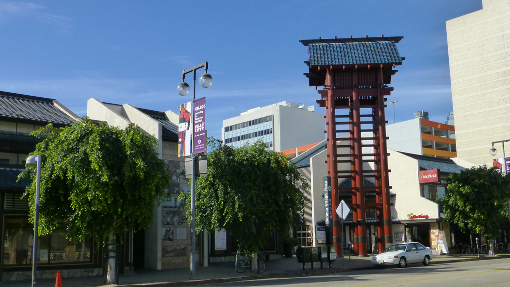 洛杉矶 小东京(little tokyo)