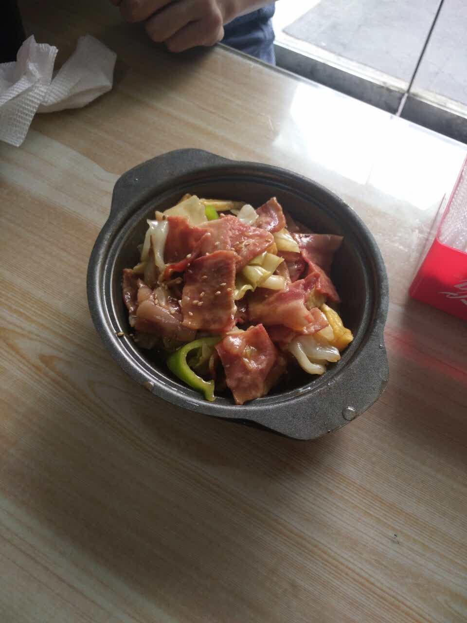 干锅煎肉饭