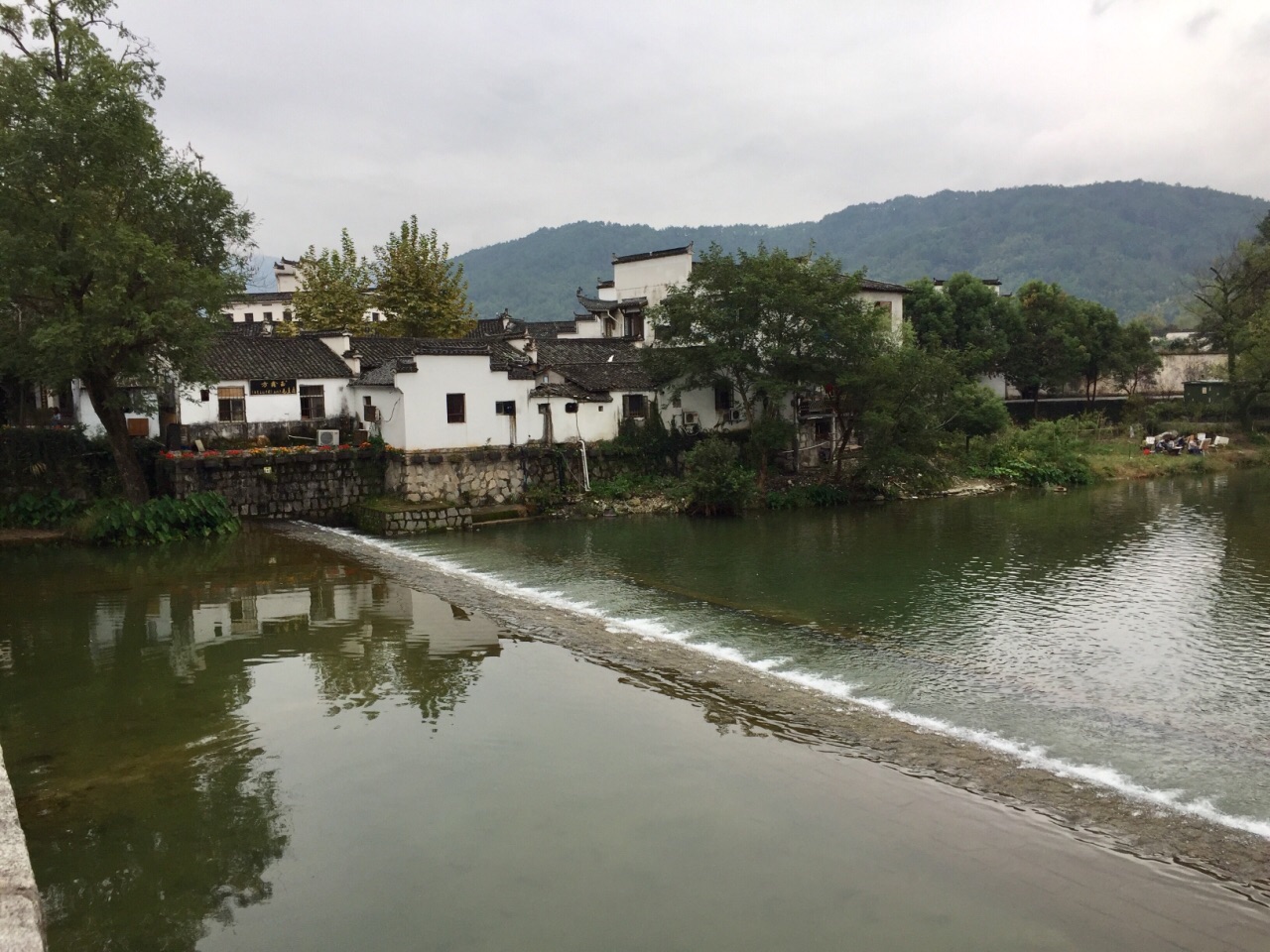 宏村景区旅游景点攻略图